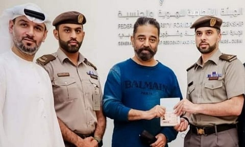 Kamal Haasan gets his UAE Golden Visa
