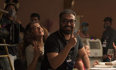 Anurag Kashyap, Taapsee Pannu in Dobaaraa