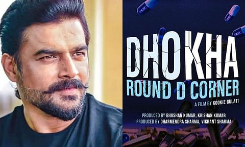 Dhokha Round D Corner Poster and Madhavan