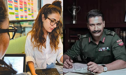 Fatima Sana Shaikh starts prepping for Sam Bahadur, shares pic with director Meghna Gulzar