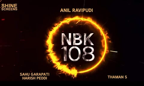 NBK108: Anil Ravipudi teams up with Nandamuri Balakrishna