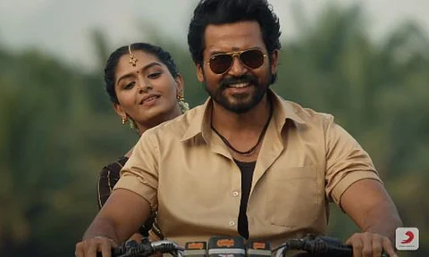 Aditi Shankar turns singer; Here's a promo of Madura Veeran song from Viruman