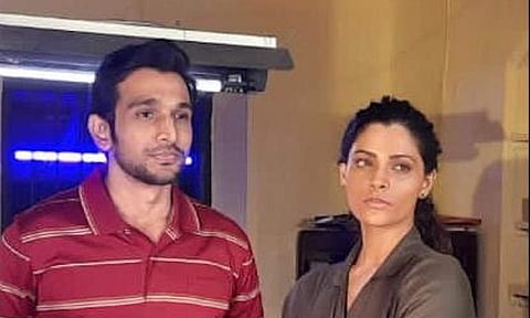 Pratik Gandhi and Saiyami Kher