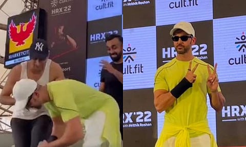 Hrithik Roshan touches fan’s feet at event, leaves internet impressed