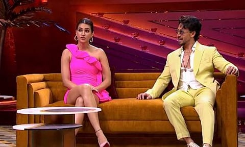 Kriti Sanon and Tiger Shroff