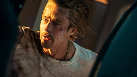 Bullet Train Movie Review: Brad Pitt’s antics fail to propel this action thriller
