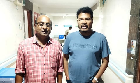 Malayalam actor Nandu Poduval starts shooting for Indian 2
