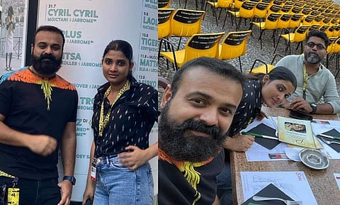 Kunchacko Boban and team Ariyippu attend the opening ceremony of Locarno International Film Festival