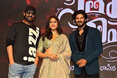Prabhas, Murnal Thakur and Dulquer Salmaan