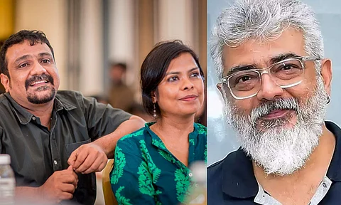 Pushkar Gayatri hint at teaming up with Ajith