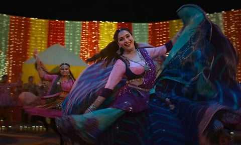 Madhuri Dixit in garba grace in Maja Ma’s new song