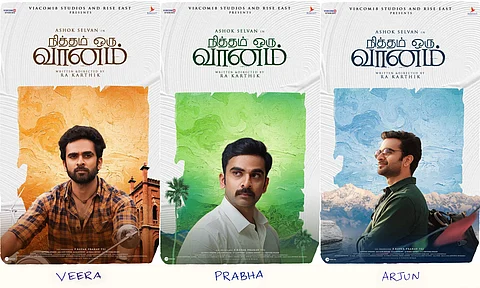 Ashok Selvan unveils his three looks from Nitham Oru Vaanam