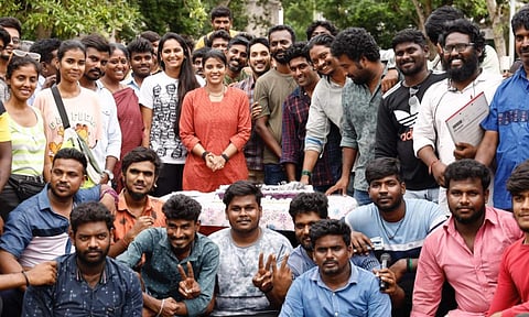 Aishwarya Rajesh starrer Soppana Sundari has wrapped up filming
