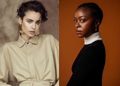 Sofia Carson and Danielle Deadwyler