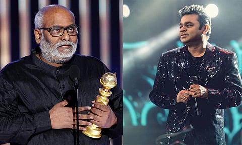 Golden Globes 2023: AR Rahman congratulates MM Keeravani and team RRR for Naatu Naatu