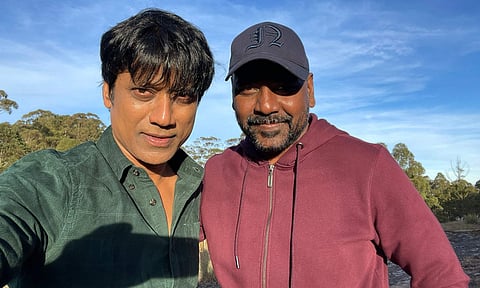 SJ Suryah and Raghava Lawrence