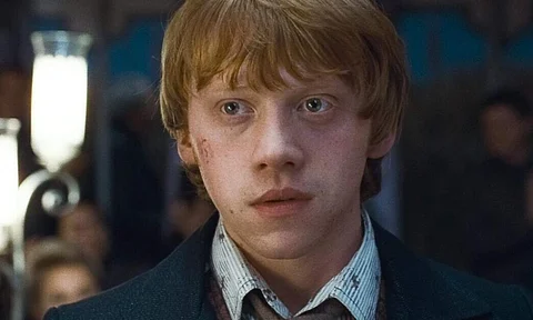 Rupert Grint in Harry Potter