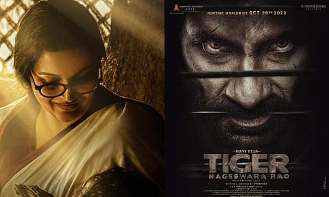 Renu Desai's character poster from Tiger Nageswara Rao is out