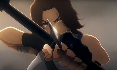 First look of anime series Tomb Raider: The Legend of Lara Croft out