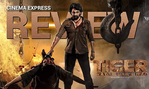 Tiger Nageswara Rao Movie Review: Remnants of an urban legend are twisted into a middling, tiresome film