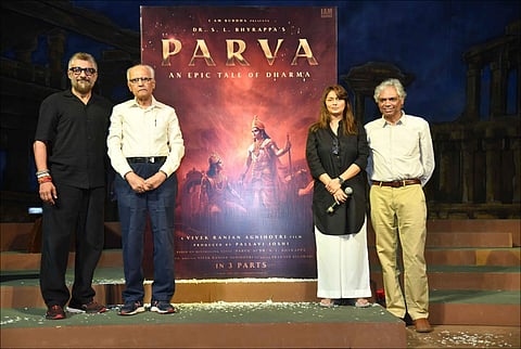 I aim to do justice to Dr SL Byrappa's Parva: Vivek Ranjan Agnihotri