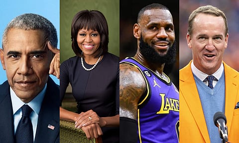 LeBron James, Peyton Manning and the Obamas join hands for Netflix's NBA docuseries