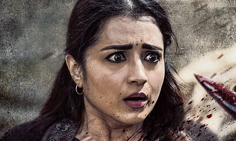 Trisha's poster from Vijay's Leo out