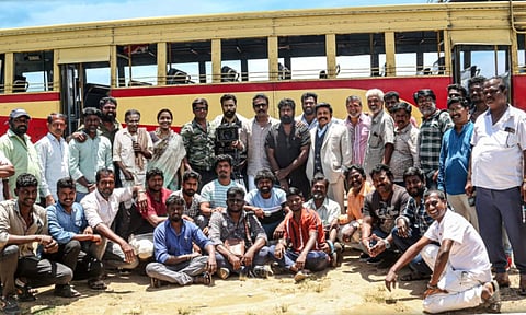 It's a wrap for Samuthirakani-starrer Thiru Manickam
