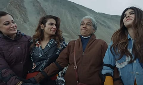 Dhak Dhak trailer: Ratna Pathak Shah, Dia Mirza and Fatima Sana Shaikh take a bike trip to Ladakh
