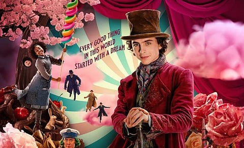 New poster from Wonka out