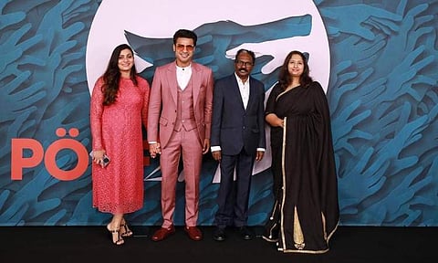 Tovino attends Adrishya Jalakangal premiere at Tallinn Black Nights Film Festival