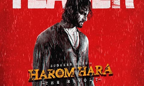 Sudheer Babu's Harom Hara teaser out