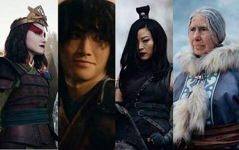 New photos from Avatar: The Last Airbender reveal first look of live-action Jet and June