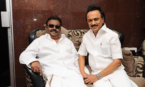 CM MK Stalin mourns the demise of Vijayakanth