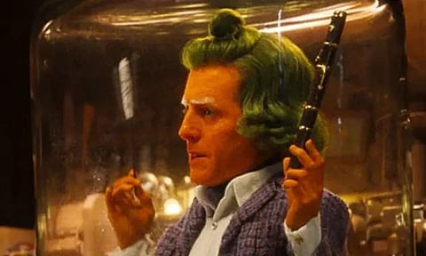 Hugh Grant says he hated playing Oompa Loompa in Wonka