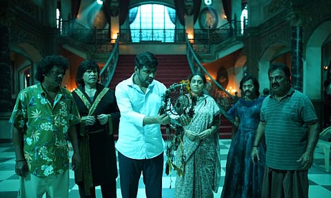 Conjuring Kannappan Movie Review: Interesting ideas elevate this conventional horror comedy