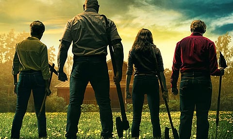 Knock At The Cabin Review: Offers little more than a mildly interesting premise