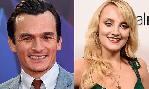 Rupert Friend and Evanna Lynch