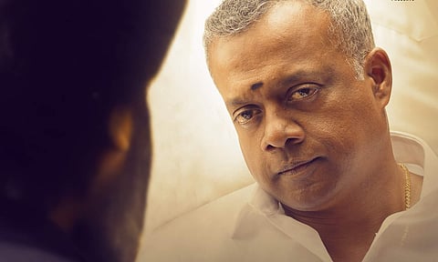 Gautham Vasudev Menon's poster from Pathu Thala out