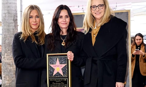 Jennifer Aniston, Lisa Kudrow honour their co-star Courteney Cox at Hollywood Walk of Fame