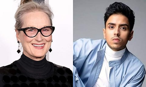 Meryl Streep and Adarsh Gourav