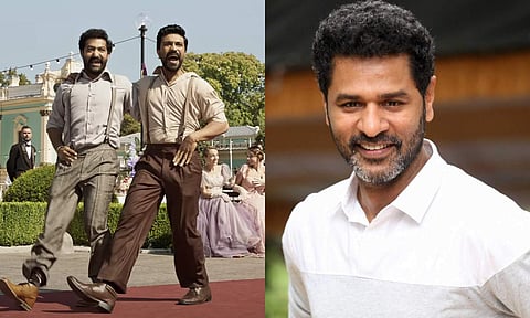 Prabhudheva recreates Naatu Naatu step