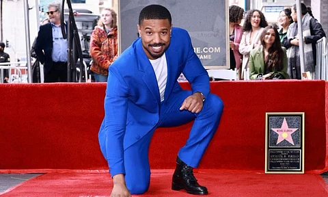 Michael B Jordan’s star on Hollywood Walk of Fame unveiled