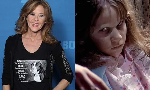 Linda Blair and Linda Blair as Regan MacNeil