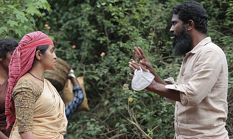 Bhavani Sre shares work still from Viduthalai Part 1