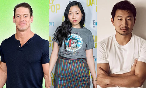 John Cena, Awkwafina and Simu Liu