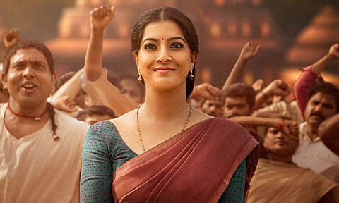 Varalaxmi Sarathkumar’s first look from Hanu Man out