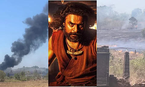 Fire breaks out on the sets of Tovino's Ajayante Randam Moshanam
