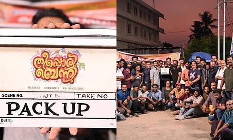 Filming of Arjun Ashokan's Theeppori Benny wrapped up