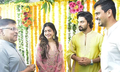 Rashmika Mandanna's Rainbow goes on floors